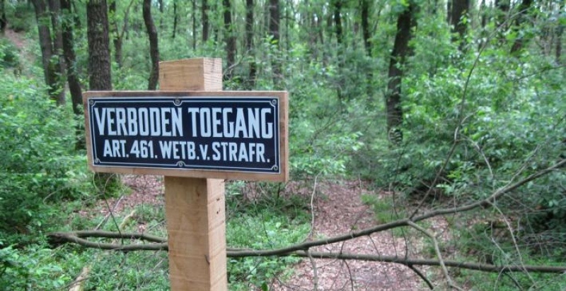 inbezitneming verjaring verboden toegang